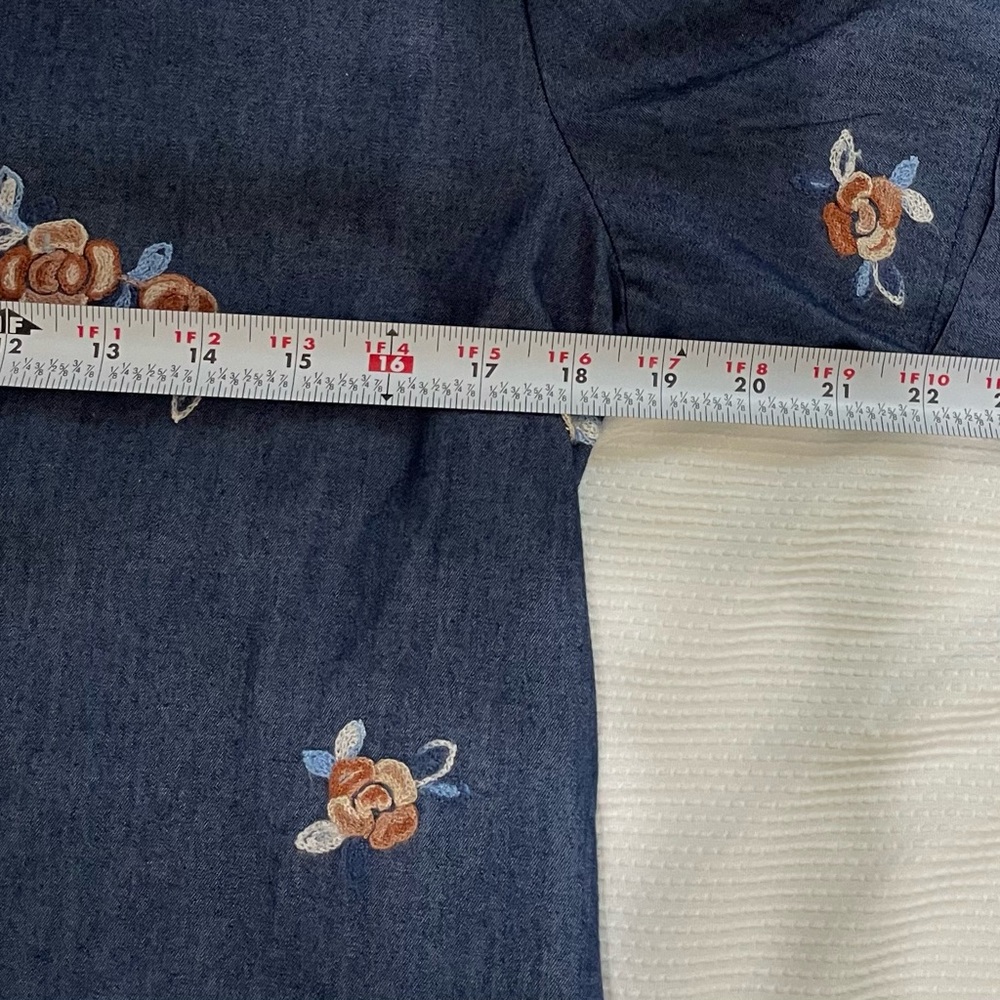 Source Unknown Blue Casual Midi dress - Picture 9 of 9